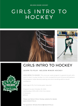 Girls Intro to Hockey